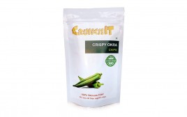 Crunchit Crispy Okra Chips   Pack  25 grams